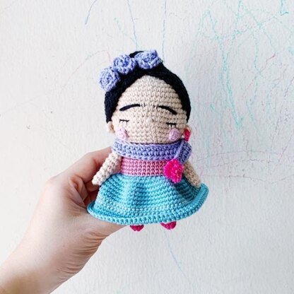 Little Frida amigurumi pattern by amigurumei