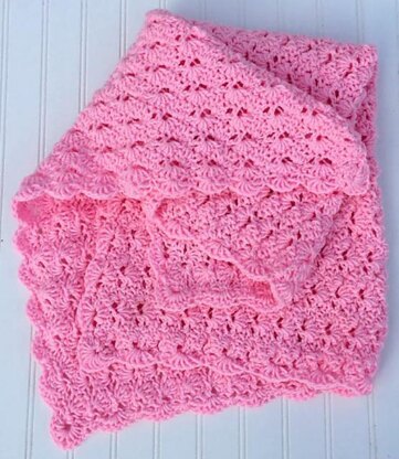 Peyton's Blanket - Easy Crochet Baby Blanket