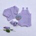 Josephine Baby Romper, Cardigan & Booties set 0-6mths