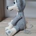 Wilbur the Wolf - UK Terminology - Amigurumi