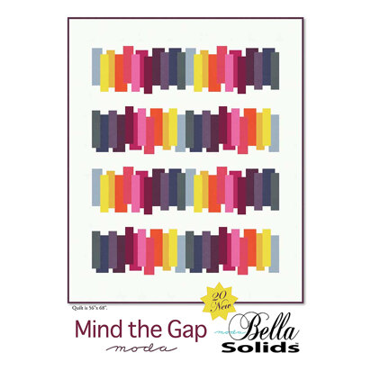 Moda Fabrics Mind The Gap Quilt - Downloadable PDF