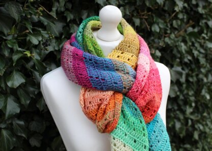 Speckled Rainbow Wrap