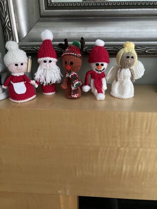 Christmas Finger Puppets