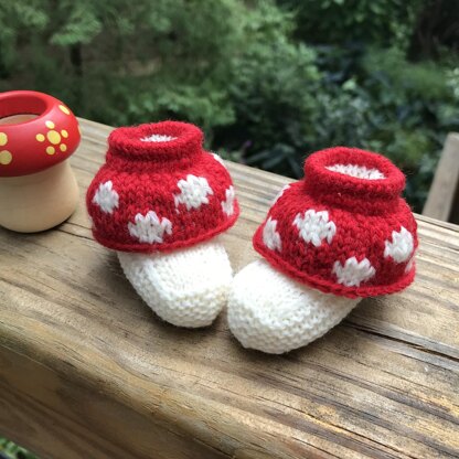 Mushroom Booties