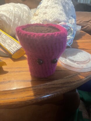 Crochet Espresso Cup Pair