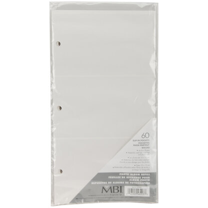 MBI Recipe 2-Up Refill Pages 10/Pkg - (20) 5"X7" Pockets