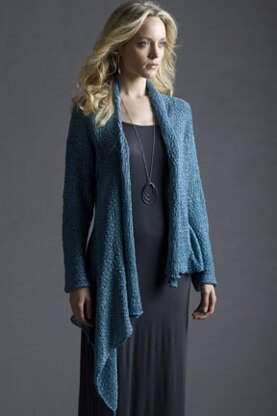 Friendship Modular Cardigan in Tahki Yarns Ripple