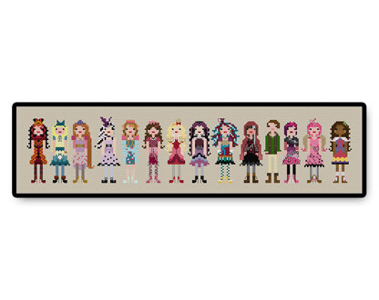 Ever After High - PDF Cross Stitch Pattern