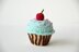 Cherry Cupcake Crochet Pattern, Cupcake Amigurumi Pattern, Food Crochet Pattern, Food Amigurumi