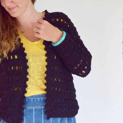 Macrame cardigan