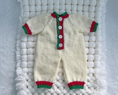 Rudolph Bodysuit and Hat (no 138)