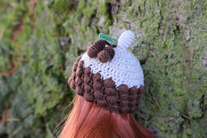 12 inch Doll Acorn Hat