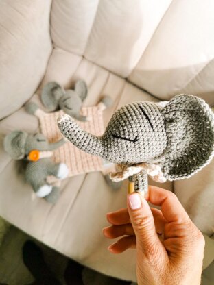 Hanno, the Elephant rattle