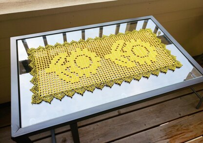 Sunflower Table Runner