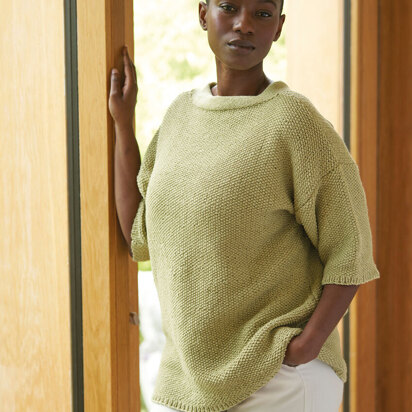 Petunia Tee in Rowan Cotton Cashmere - Downloadable PDF