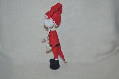 Jack Skellington Santa doll