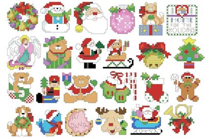 Tiny Christmas Ornaments - PDF