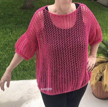 Halcyon Lace Knit Sweater Knitting pattern by Julia Piro