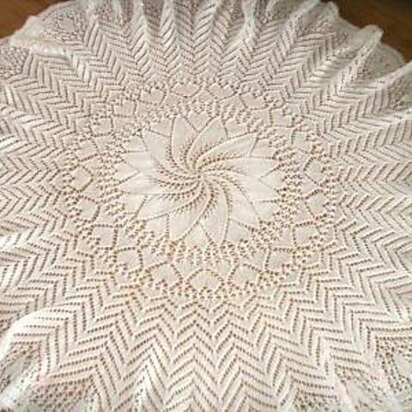 Hearts Shawl Pattern