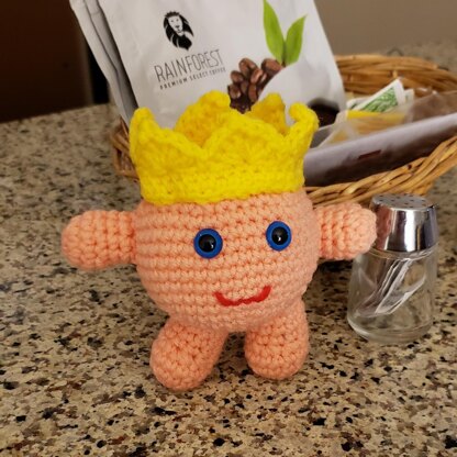 Peachy Queen Amigurumi