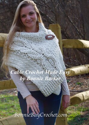 Crazy Chunky Cabled Stole