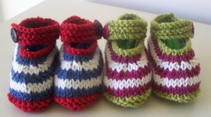 Stripe Baby Shoes