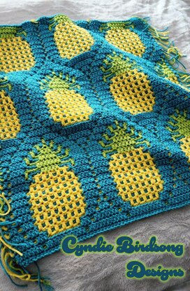 Pineapple Paradise Mosaic Crochet projects