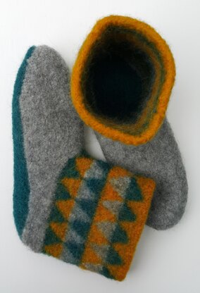 Felted Slippers