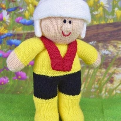 Lifeboat Man - knitting pattern