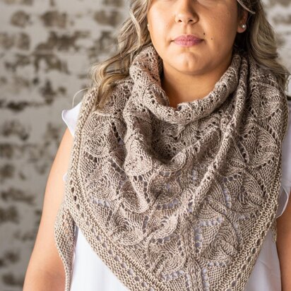 Cloudy Day Shawl - knitting pattern