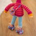 Trudy the Skating Giraffe