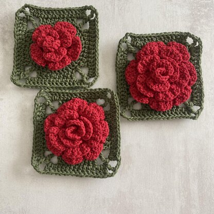 Roses Granny Squares