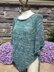 Bulky Machine Knit Side Tie Poncho