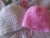 Baby Lace Hats - Premature Early & Newborn-3 months