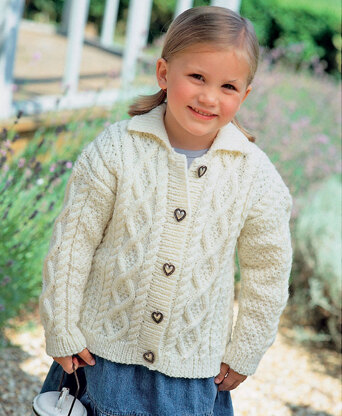 Jacket in Hayfield Bonus Aran with Wool - 2126 - Downloadable PDF