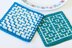 Geometric Mosaic Hot Pads