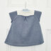 Square Neck Smock Top - Knitting Pattern for Babies in Debbie Bliss Baby Cashmerino