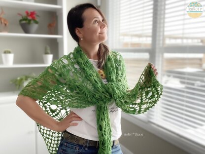 Peacock Eye Shawl