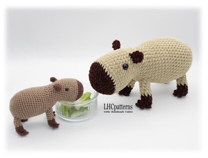 Seamless Capybara Crochet Pattern