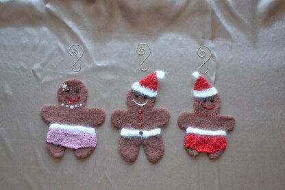 Felted Holiday Ornaments
