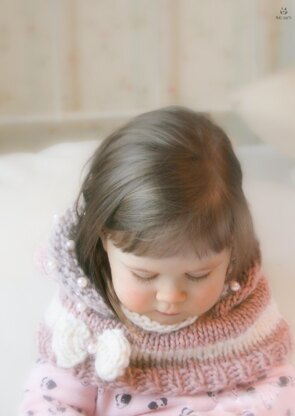Adele hooded cowl