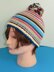 Random Stripe Bobble Beanie Hat