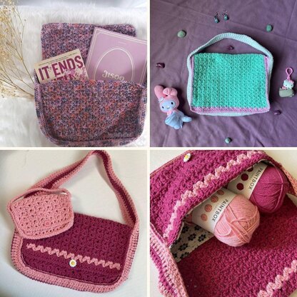 Ciera Shoulder Bag Crochet Pattern