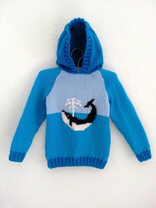 Whale Hoodie