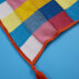 Paintbox Yarns Check Me Out Bed Throw (Free).