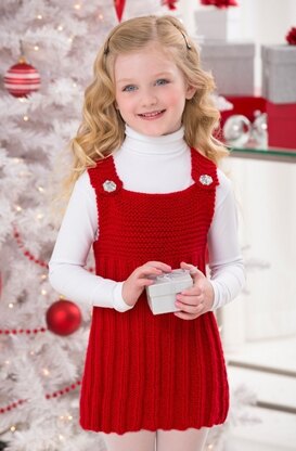 My Red Jumper in Red Heart Soft - LW4407EN