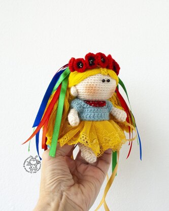 Ukrainian girl doll