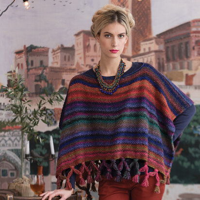 Noro Fringed Poncho PDF