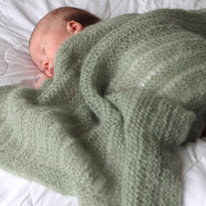 Mossy Baby Blanket