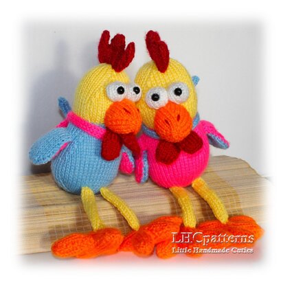 Rooster Knitting Pattern